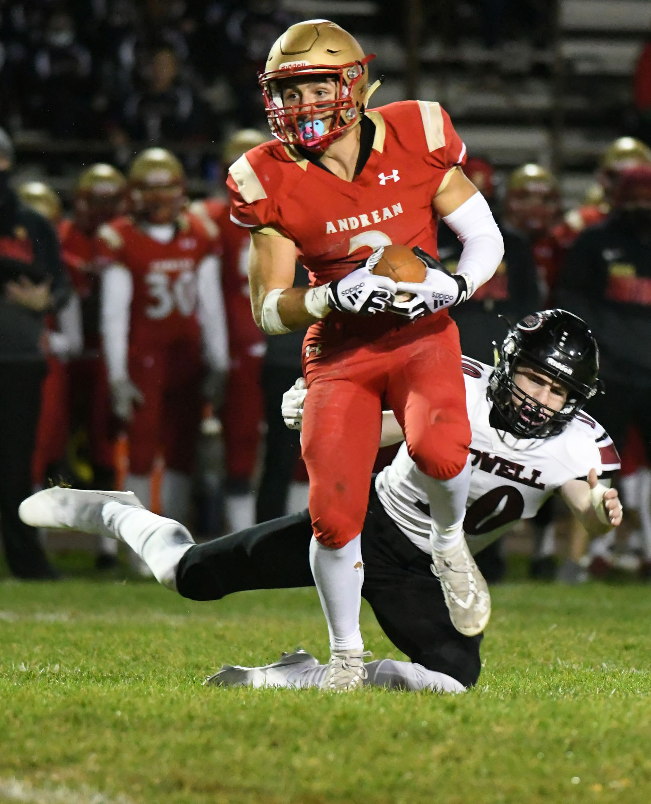 Lowell at Andrean football